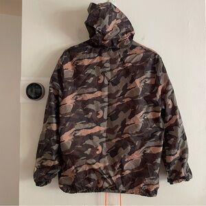 Vicolo Camouflage Hooded Jacket size small